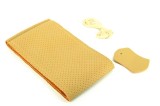 Husa volan LUXA027 piele cu gaurele marime: M Culoare: BEJ, Oem