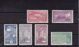 ROMANIA 1939 LP 132 CEFERIADA SERIE MNH