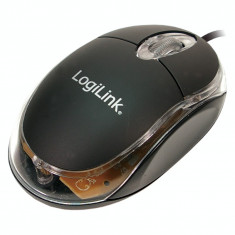 Mouse LogiLink ID0010, USB, optic, 800 dpi, negru foto