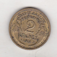 bnk mnd Franta 2 franci 1938
