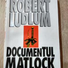 Robert Ludlum - Documentul Matlock [1994]