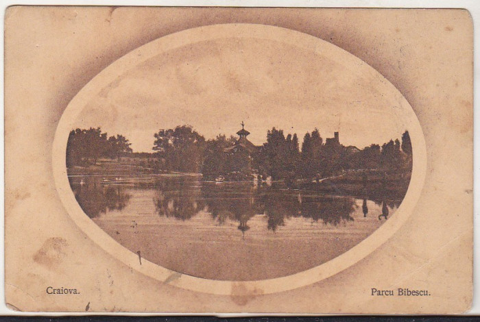 bnk cp Craiova - Parcul Bibescu - uzata 1912