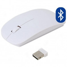 Mouse wireless Omega OM-446 , Bluetooth , Optic , 1000 DPI , Alb foto