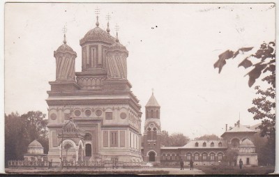 bnk cp Curtea de Arges - Manastirea - circulata 1935 foto