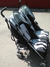 Vand carucior sport gemeni Hauck tip umbrela foto
