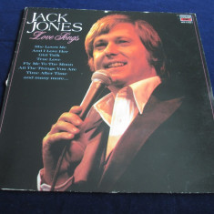 Jack Jones -Love Songs _ vinyl,LP _ EMI (UK)