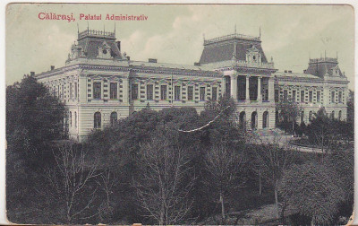 bnk cp Calarasi - Palatul Administrativ - uzata 1913 foto