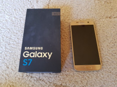 Samsung Galaxy S7 **full box, gold** foto