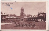 bnk cp Curtea de Arges - Palatul Regal - uzata