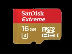 16GB mSDHC Extreme U3 CLS10 90MB/s + adaptor SD foto