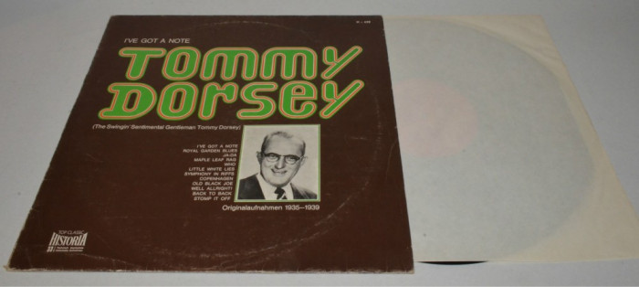 Disc vinil / vinyl LP Tommy Dorsey - Gema - GERMANIA