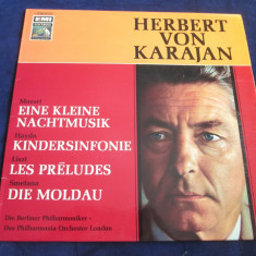 Herbert von Karjan.Mozart.Haydn.Liszt.Smetana - Eine Kleine Nachtmusik.._vinyl