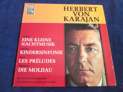 Herbert von Karjan.Mozart.Haydn.Liszt.Smetana - Eine Kleine Nachtmusik.._vinyl foto