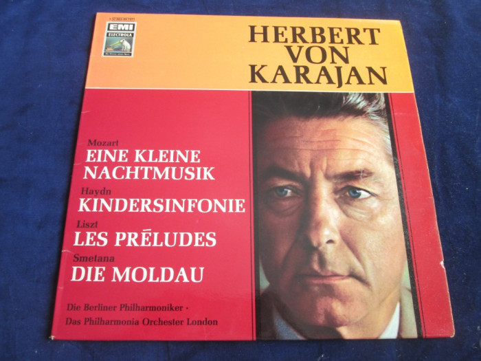Herbert von Karjan.Mozart.Haydn.Liszt.Smetana - Eine Kleine Nachtmusik.._vinyl