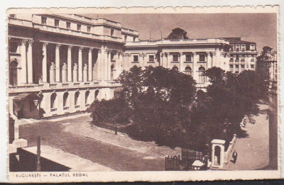 bnk cp Bucuresti - Palatul Regal - necirculata - interbelica foto