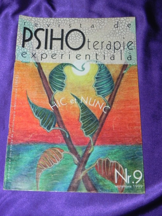 Revista de Psihoterapie Experientiala nr 9 1999 (f3207 Revista de Psihoterapie Experientiala nr 9 1999 (f3207