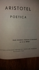 ARISTOTEL - POETICA foto