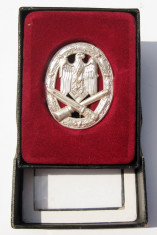Insigna infanterie de asalt Wehrmacht Germania nazista vultur svastica foto
