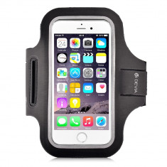 Husa Universala Devia Armband Sport-Fit Black (pentru smartphone de pana in 5&amp;quot;&amp;quot;) foto