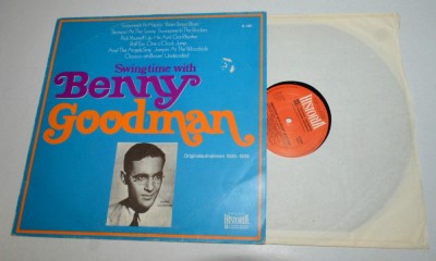 Disc vinil / vinyl LP Swing time with Benny Goodman - Gema foto