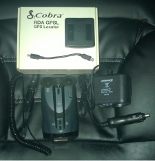 Detector radar Cobra 9950 S/H cu GPS si incarcator auto foto