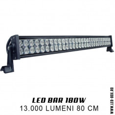 PROIECTOR LED AUTO OFFROAD 180W 80CM foto