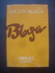 LUCIAN BLAGA - OPERE FILOZOFICE volumul 9 TRILOGIA CULTURII foto
