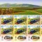 ISRAEL 2011, Locomotiva, serie neuzată, MNH