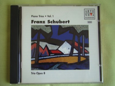 FRANZ SCHUBERT - Trio Opus 8 - C D Original ca NOU (DDD) foto