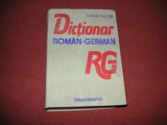 Dictionar Roman - German (60.000 cuvinte) - Mihai Anutei foto