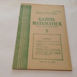 GAZETA MATEMATICA NR 5/1986