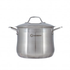 Oala Grunberg, 32 cm, 19.50 l , Capac, Inox foto