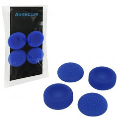 Silicone Thumb Grips Concave And Convex Blue Ps4 foto
