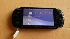 Consola PSP 3000 MODATA PSP SLIM MODAT Card 8 GB + 96 Jocuri Pe Card IMPECABIL foto