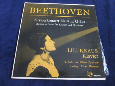 Beethoven / Lili Kraus - Klavierkonzert nr.4/Rondo in B-dur_vinyl,LP_MMS(Elvetia foto