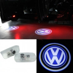 Lumini de usi LED Logo VW proiectoare dedicate foto