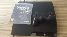 Playstation 3 PS3 PS 3 slim 320gb + 2 jocuri foto