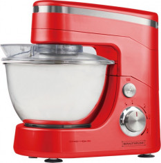 Mixer cu bol inox 5 l, 1400 w, royalty line, rosu foto