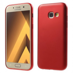 Husa Samsung Galaxy A5 2017 - Gel TPU Soft Matte Red foto