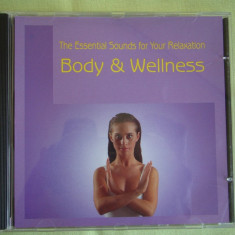 BODY AND WELLNESS - Muzica de Meditatie - C D Original ca NOU (DDD)