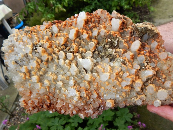 Minerale Flori De Mina Cuart Siderit Calcopirita Cavnic