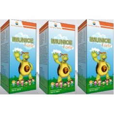 Imunice Forte sirop 100ml 2+1 gratuit, Sun Wave Pharma foto