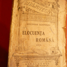 Ghe.Adamescu - Elocuenta Romana - cca 1900 BPT 43-44