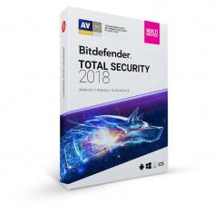 BitDefender Total Security 2018 1 an 3 PC New License Retail Box foto