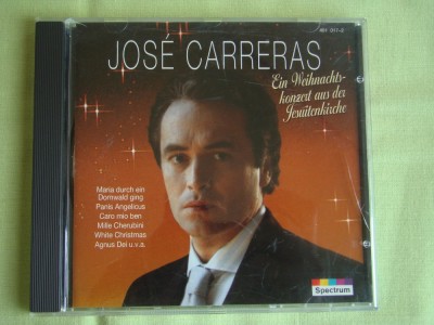 JOSE CARERAS - Concert in Lucerne - C D Original ca NOU foto