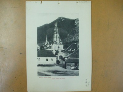 Brasov biserica Sf. Nicolae Fagaras cetatea 1904 Bucuresti Antoniu Socec foto