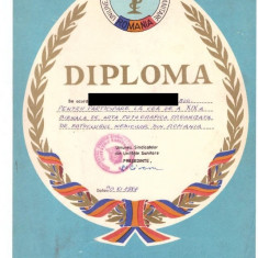 Diploma Bienala a fotoclubului medicilor din Romania, 1988