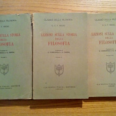 LEZIONI SULLA STORIA DELLA FILOSOFIA 3 Vol. - G. G. F. Hegel - La Nuova Italia