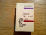 ISTORIA LITERATURII ELINE - Maria Marinescu-Himu, Adelina Piatkowski - 1972