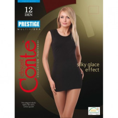 Ciorap dama cu clin de bumbac(tutto nudo)Prestige 12,Conte Elegant foto